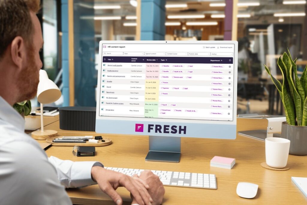 Fresh Intranet release 1 van 2026