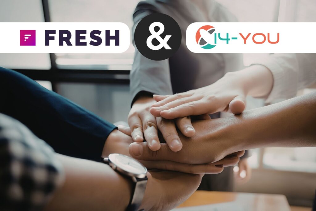 How does the collaboration between I4-YOU and Fresh Intranet work?